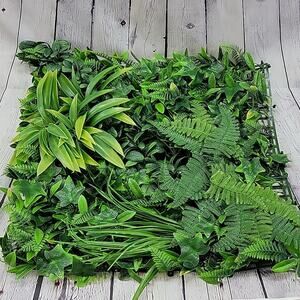 QVC 20" x 20" Faux Leaf Greenery Tile 🌿NIB! 🌿